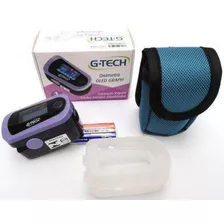  Oxímetro De Pulso Para Dedo G-tech Oxiolcm Roxo