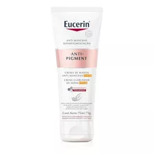 Eucerin Anti-pigment Creme Hidrante Clareador De Mãos Fps 30