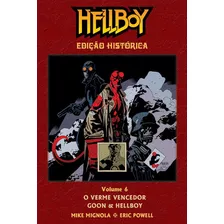 Hellboy Edição Histórica - Volume 06, De Mignola, Mike. Editora Edições Mythos Eireli, Capa Dura Em Português, 2013