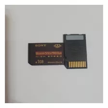 Kit 200 Cartão Memory Stick Pro Duo Sony Usado 1gb