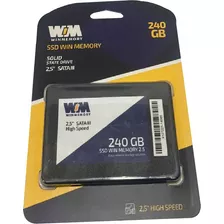 Ssd 240gb Sata Ill 2,5 High Speed Wm