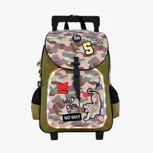 Mochila Footy De Carrito Camuflada: Tienda Que Regalo