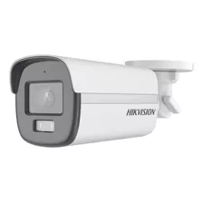 Camara Bala 3k 5mp Color Vu Con Microfono Metal Hikvision Color Blanco