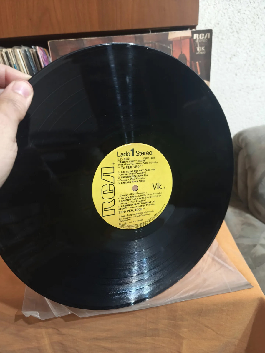 Pipo Pescador - Te Veo Veo - vinilo 1975