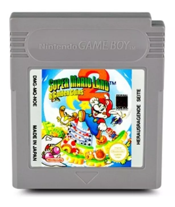 Cartucho Super Mario Land 2: Six Golden Coins Fita Game Boy