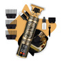 Maquina Barbear Maquininha Dragao Cortar Cabelo Barba Elétrica Aparador Depilador Intimo Pelos Masculino - Crowley Dourado 127/220v