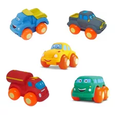 Brinquedo Carrinhos Soft Cars Mordedor Para Bebe Divertoys