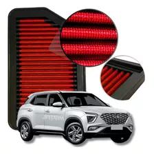 Filtro Ar Esportivo Hyundai Creta 1.0 12v Turbo 2021 A 2022