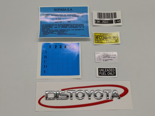 Foto de Toyota Land Cruiser Prado Sumo 3p Calcomanias Y Emblema Dist