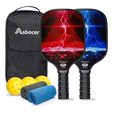 Raquetas De Padel De Fibra De Vidrio Marca Asbocer