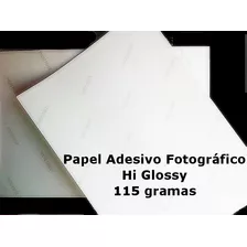 Papel Fotográfico A3 Glossy Adesivo 115g 100 Folhas