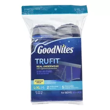 Goodnites Tru-fit Starter Kit Boy, 2 Ropa Interior, 5 Insert