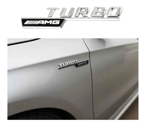 Logo Amg Turbo - Mercedes Benz - Genuino Foto 5