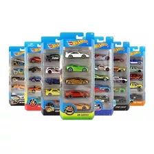 Paquete De 5 Carritos Hot Wheels A Elegir Vehículo Carrito