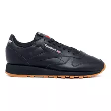 Tenis Para Hombre Reebok Classic Leather Color Black/orange - Adulto 8.5 Mx