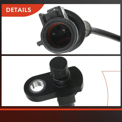 Sensor Abs Trasero De 2 Piezas Para Ford Edge 2008 V6 3.5l Foto 4