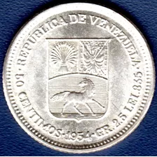 Moneda De Plata Real 50 Céntimos De 1954