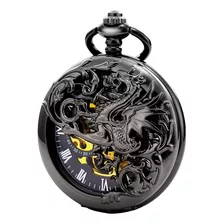 Treeweto Reloj De Bolsillo Mecánico Antiguo Para Hombres Luc