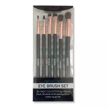 Set De 6 Brochas De Maquillaje Para Ojos Kara