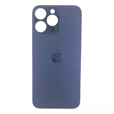 Tapa Trasera Cristal Para iPhone 14 Pro Max Color Morado 