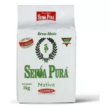 Erva Mate Seiva Pura Nativa 1 Kg Vácuo Chimarrão Classe A