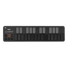 Controlador Midi Korg Nano Key 2, Cor Preta