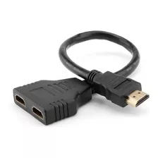 Cable Divisor Hdmi Splitter 1x2 Monitor Pc Ps4 Proyector