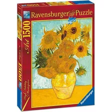 Rompecabezas Ravensburger Van Gogh Girasoles 1500 Piezas 14+