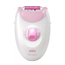 Depiladora Elétrica Braun Silk-épil 3 3270 Branca E Rosa 100v/240v