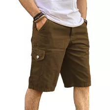 Bermuda Cargo Masculina Short Militar 6 Bolsos