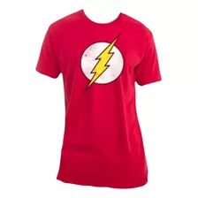 Camiseta Clube Comix Logo Flash Clássico Algodão Vermelha G