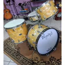 Bateria Pinguim 70s (ludwig,gretsch,zildjian,istanbul,sabian