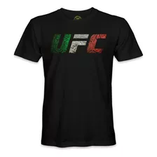 Playera Ufc Mexico Mma, Algodón Premium, Qonan Camiseta Ufc