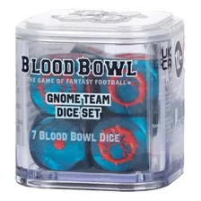 Set De Dados Blood Bowl: Gnome Team - Dice Set De Miniaturas