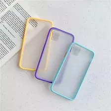 Funda Compatible Con iPhone Colors Alto Impacto Protectora. 