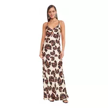 Vestido Longo Colcci Estampado Florescer