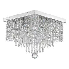 Lámpara Techo Colgante Cristal Moderna Decoración Lujoso