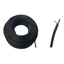 Rollo De Cable Para Microfono Xlr 50 Mts 2x24 Cysamex