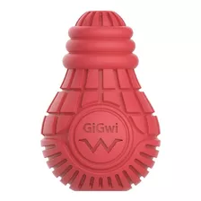 Lâmpada De Brinquedo Gigwi Premium Dog Dispenser Rubber M Red Color