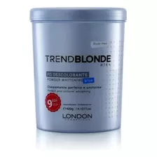  Pó Descolorante Trend Blonde Blue London Cosméticos 400g Tom Não Se Aplica