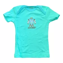 Remera Bebe 100% Algodón Bordado Estampado Varios Modelos