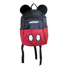 Mochila Infantil Mickey Licenciado Disney Cor Preto