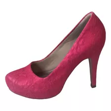 Sandália Sapato Renda Pink Up Shoes Noivas Casamento Ref:515