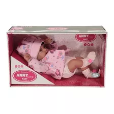 Boneca Anny Doll Baby Reborn Collection 2441