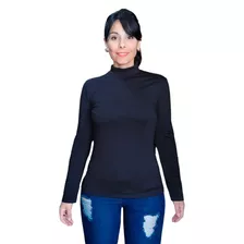 Media Polera Mujer Modal Con Lycra Talles Xs-s-m-l.....mc