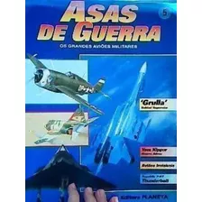 Livro Asas De Guerra Nº5 Grandes Aviões Militares Vários