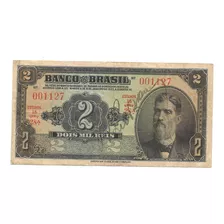 Brasil - R-194, 2 Mil Réis 1923, Autografada Série 28ª, Sob.