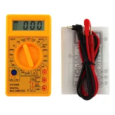Multímetro Digital, Profissional Dt-830b Portátil E Cabo