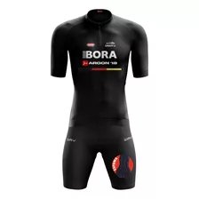 Kit Roupa Ciclismo Blusa Camisa E Short Bike Ciclista Pro 