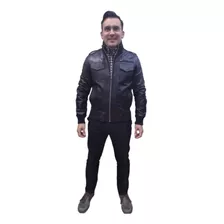 Campera Cuero Modelo Martin Envío Gratis!!! Guns Leather 